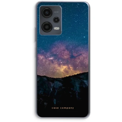 Afbeelding van Case Company® hoesje geschikt voor Xiaomi Redmi Note 12 Travel to space Soft Cover Telefoonhoesje Bescherming aan alle Kanten en Schermrand