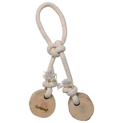 Afbeelding van Quapas! Hondenspeelgoed Coffeewood Bouncy 28x11x4 cm