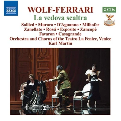 Afbeelding van Orchestra and Chorus of the Teatro La Fenice, Karl Martin Wolf Ferrari: Vedova Scaltra (2 CD)