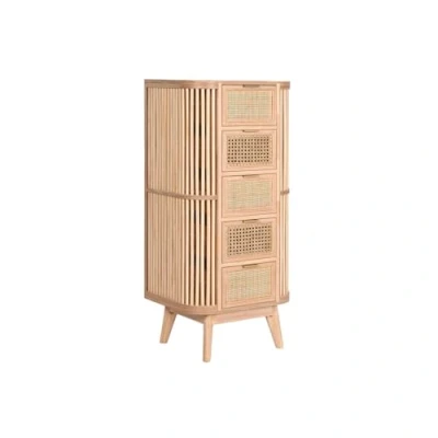 Afbeelding van Ladenkast Home ESPRIT Gouden Natuurlijk Spar 48 x 35 105 cm