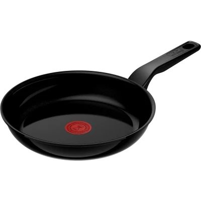 Afbeelding van Tefal Kookgerei Renew Black Koekenpan 24 Cm Zwart