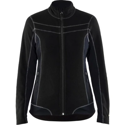 Afbeelding van Blåkläder 4924 1010 Dames Microfleecevest Zwart maat L