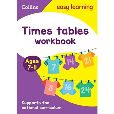 Afbeelding van Collin Easy Learn 7 11 Time Table Wrkbk