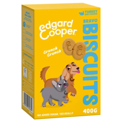 Afbeelding van Edgard &amp; Cooper Adult Biscuit Kalkoen Kip 400 gr
