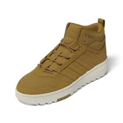 Afbeelding van adidas HOOPS 4.0 MID SHOES Uniseks schoenen, Preloved Brons / Off White White, 36 2/3 EU