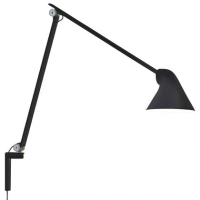 Afbeelding van Louis Poulsen NJP long arm wandlamp LED zwart