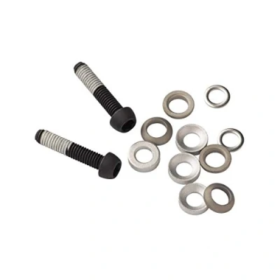 Afbeelding van Remdeel sram montage kit flat mount titanium t25 32mm ZWART