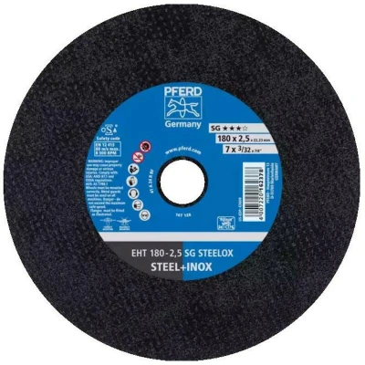 Afbeelding van Pferd Sg Steelox 61326422 Doorslijpschijf Recht 180 Mm 22.23 25 Stuks