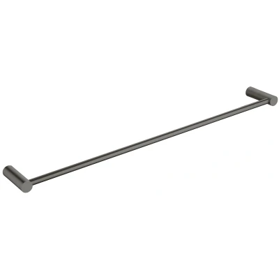 Afbeelding van Wiesbaden Ida enkele handdoekrek 60cm gunmetal