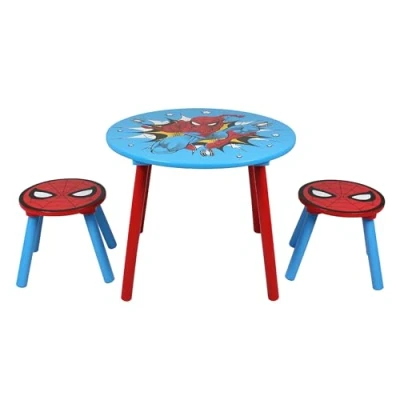 Afbeelding van Spiderman Tafel en 2 stoelen set voor kinderen