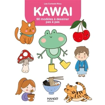 Afbeelding van KAWAI 60 MODELES A DESSINER PAS
