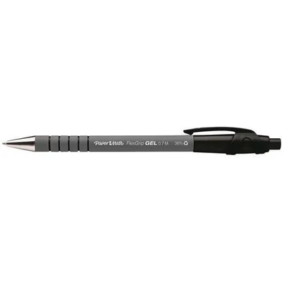 Afbeelding van Gelschrijver Paper Mate Flexgrip 0.7mm zwart