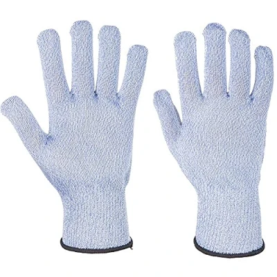 Afbeelding van Blauwe snijbestendige handschoen L