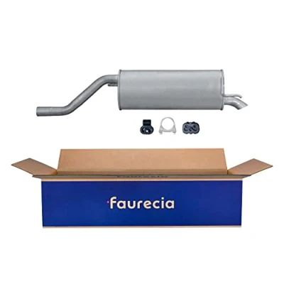 Afbeelding van HELLA 8LD 366 032 801 Einddemper Achter Met aanbouwdelen PEUGEOT: 208 I Hatchback, 207 CC, Hatchback