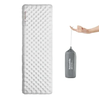 Afbeelding van Naturehike Zelfopblazend campingmatras, 8,8 R waarde, opblaasbare draagbaar, luchtmatras voor trekking, wandelen, bergbeklimmen, rugzak, outdoor