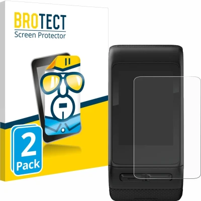 Afbeelding van BROTECT Screenprotector voor Garmin vivoactive HR Folie Beschermfolie transparant (2 Stuks)