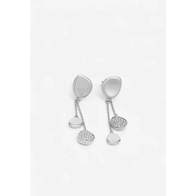 Afbeelding van Calvin Klein Earrings Oorbellen silvercoloured, Dames, Maat: One Size, Silver coloured