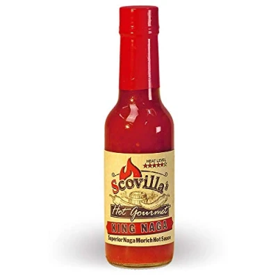 Afbeelding van Scovillas Hot Gourmet King Naga Superior Morich Saus, 148 ml