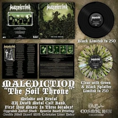 Afbeelding van Malediction The Soil Throne (Single)
