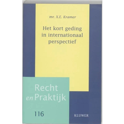 Afbeelding van Het kort geding in internationaal perspectief