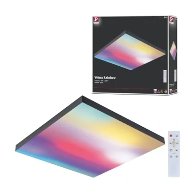 Afbeelding van Paulmann Velora Rainbow 79908 LED plafondlamp Warmwit Zwart