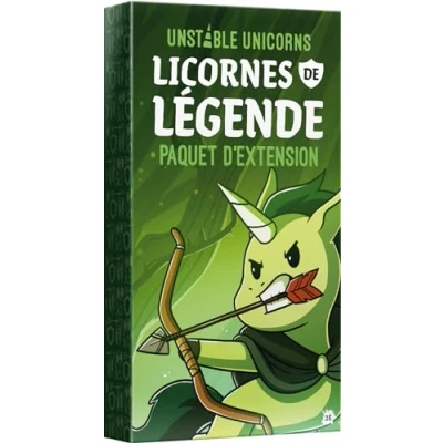 Afbeelding van Asmodee TeeTurtle Unstable Unicorns Uitbreiding: Legende Eenhoorns Bordspellen Kaartspellen Volwassenen en kinderen vanaf 8 jaar 2 tot spelers Franse versie