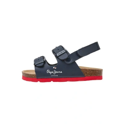 Afbeelding van Pepe Jeans Double Kansas Teensandalen voor kinderen, Maat: 25, Navy Kunststof