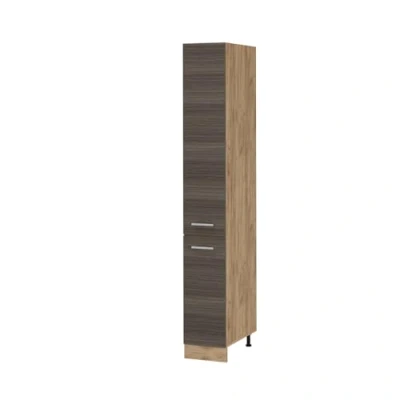 Afbeelding van Vicco Apotheekkast R Line, Edel grijs/Krachtige eik goud, 30 cm