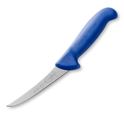 Afbeelding van F. DICK ErgoGrip 82982131 Uitbeenmes halfflexibel (lemmet 13 cm, staal X55CrMo14, roestvrij staal, 56 HRC) blauw