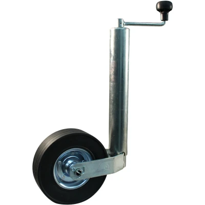 Afbeelding van Steunwiel Ø60mm 225x70mm stalen velg Novio Neuswielen &amp; Klemmen BouwmanAanhangwagens.nl