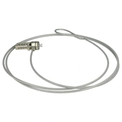 Afbeelding van vhbw Kensington Lock voor Notebook, kabelslot met cijferslot, 1,8 m