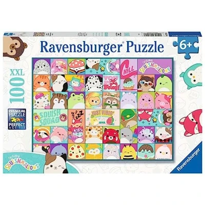 Afbeelding van Ravensburger puzzel Squismallows Legpuzzel 100 XXL stukjes