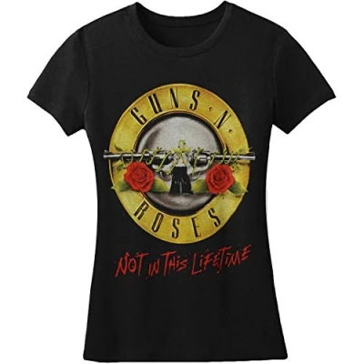 Afbeelding van T shirt #L Black Femmina # Not in This Lifetime Tour, Zwart (zwart)