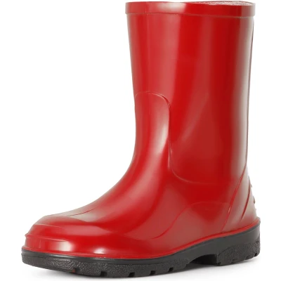 Afbeelding van Ladeheid LA LMG 939 Oli Dames Regenlaarzen Rubber Hoog PVC Waterdicht Rood 2 27