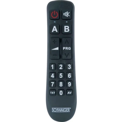 Afbeelding van Schwaiger UFB1100 533 Universeel Afstandsbediening Zwart