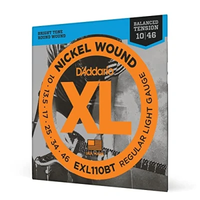 Afbeelding van D&#039;Addario EXL110BT 10 46 Balanced Tension nikkel omwonden Elektrische gitaarsnaren