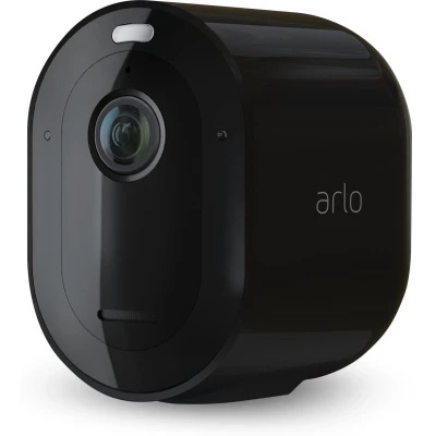 Afbeelding van Arlo Pro 3 draadloze WiFi beveiligingscamera voor buiten, 2K HDR, 160˚ kleurennachtzicht, sirene &amp; spotlight, bewegingsdetectie, 2 weg audio, 6 mnd batterij, incl. proefp. Secure, 1 IP Camera excl. Smart Hub, zwart