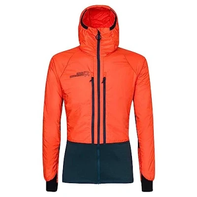 Afbeelding van Rock Experience WISEMAN HYBRID Heren Outdoorjas Oranje S Donsjas