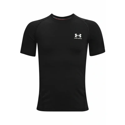 Afbeelding van Under Armour Short Sleeves UA HG SS Sport Tshirt voor kinderen, Maat: 128/134, Black/white