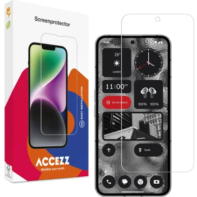 Afbeelding van Accezz Screenprotector Geschikt voor Nothing Phone (2) Gehard Glas