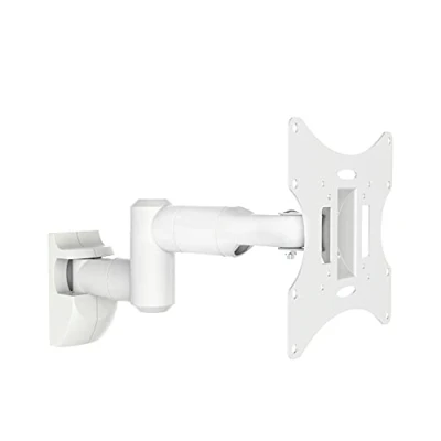 Afbeelding van conecto Wandhouder voor monitoren en tv&#039;s tot 42 inch, draaibaar (+/ 90), kantelbaar 20), VESA 50 x 200 200, maximale draagkracht 30,0 kg, wit