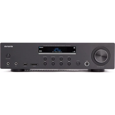 Afbeelding van Aiwa AMU 120BTBK audio versterker 2.0 kanalen Thuis Zwart