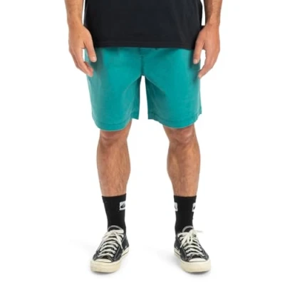 Afbeelding van Quiksilver Taxer MIT Elastischem BUND Shorts, Heren, Maat: XL, Bsw