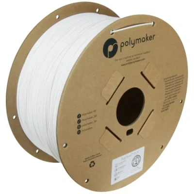 Afbeelding van Polymaker PolyTerra PLA Cotton White 1,75 mm 3 kg