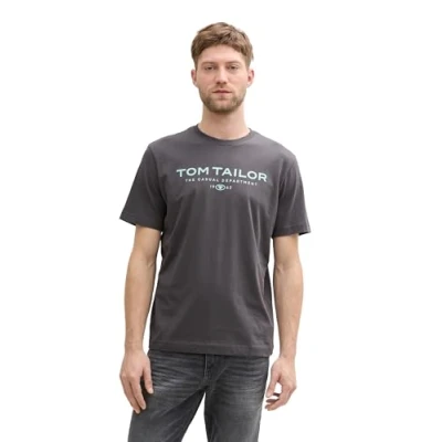 Image de TOM TAILOR T shirt pour homme, 10899 Tarmac Grey., XXL