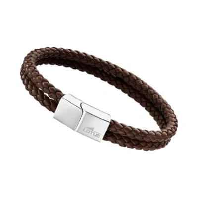 Afbeelding van LOTUS STYLE LS2011 2/2 Basic lederen herenarmband, 208,00 mm, Única, Leer, Geen edelsteen, edelsteen