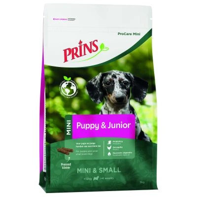 Afbeelding van Prins Procare Puppy &amp; Junior Mini Hondenvoer 3 kg