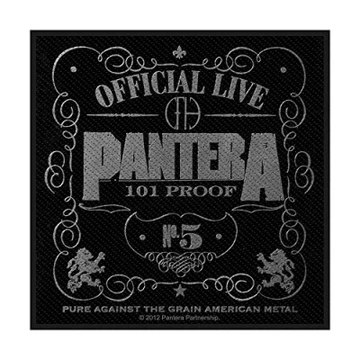 Afbeelding van Pantera 101% Proof Patch Zwart