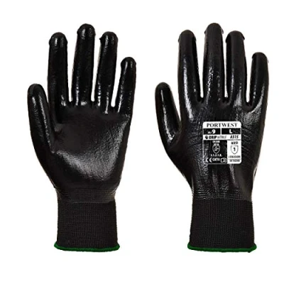 Afbeelding van Portwest All Flex A315K8RXXL Nitril handschoenen maat XXL zwart