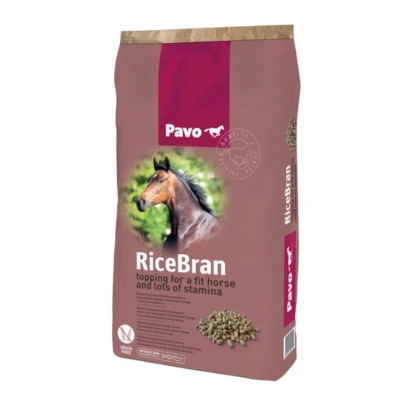 Afbeelding van Pavo Ricebran Paardenvoer 20 kg